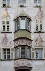 Historische Hausfassade, Bozen