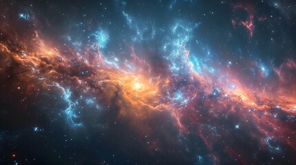 background with space nebula  galaxy space wallpaper