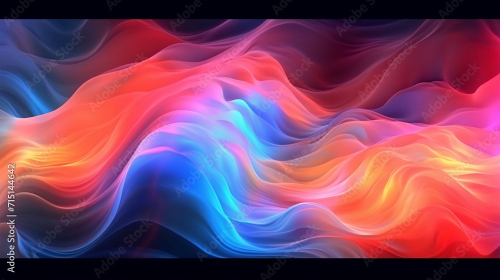 Aufkleber digital abstract background can be used for technology ai generative