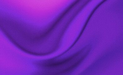 Abstract gradient wave with purple color, textured grainy background. Template for header poster, banner and presentations.