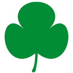 Fototapeta premium Clover silhouette