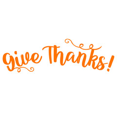 Give thanks writing