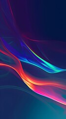 blue and red waves mobile wallpaper. abstract wave background