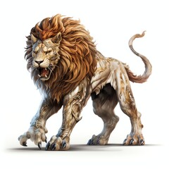 Obraz premium scalion, isolated on transparent background cutout