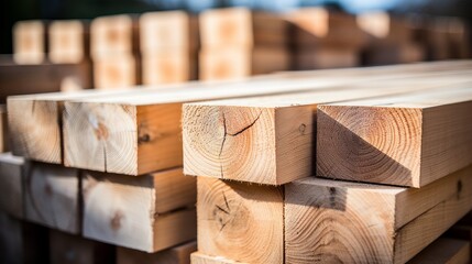 Pine wood timber texture background for industrial use and lumber construction concept