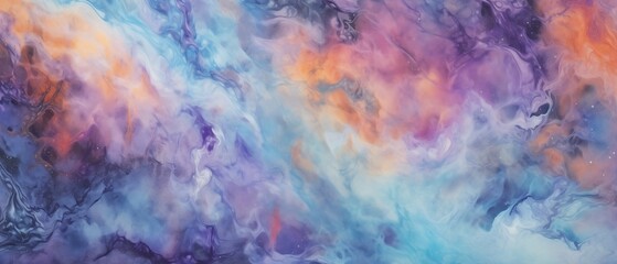 Pastel Watercolor Wash Grunge Canvas