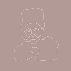 Taras Shevchenko playful