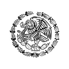 Mexican Flag Seal