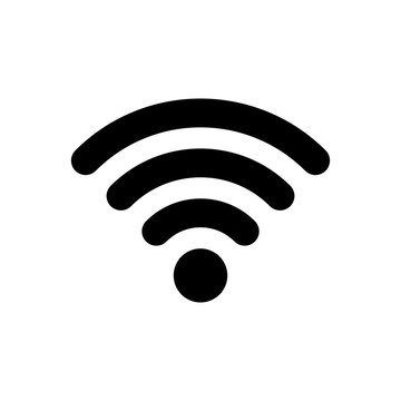 Wifi icon vector. signal vector icon. Wireless  icon vector