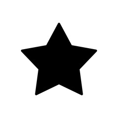 Star Icon vector. rating icon vector. favourite star icon