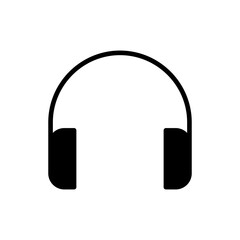 Headphone icon vector. Headvector icon symbols