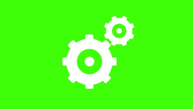 wheels and white gear with background cromakey 