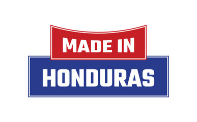 Made In Honduras Seal Vector