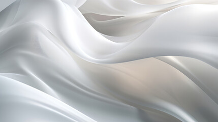 Obraz premium Abstract colorful smooth lines on background futuristic wavy illustration