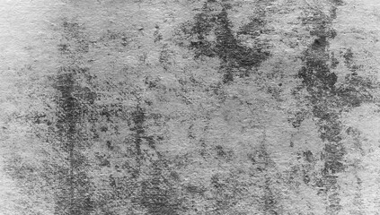 Black and white vintage scratched grunge isolated on background, old film effect. Distressed old paper abstract stock texture overlays. space for text.