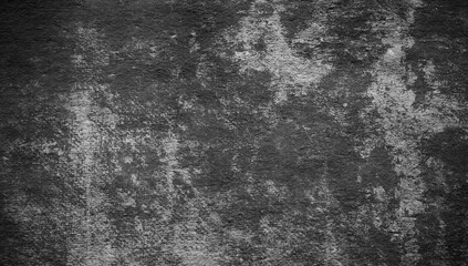 Fototapeta premium Black and white vintage scratched grunge isolated on background, old film effect. Distressed old paper abstract stock texture overlays. space for text.