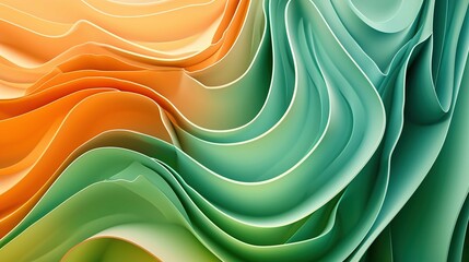 Abstract folded paper effect. Bright colorful background.  - obrazy, fototapety, plakaty