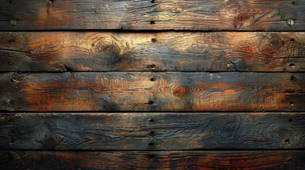 Fotobehang Pallet wood gives a rustic feel with a rough texture. Wood background. © pengedarseni