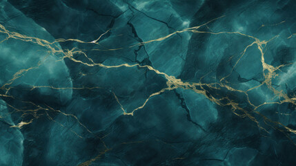 Elegant blue marble stone texture interlaced with luxurious gold veins.