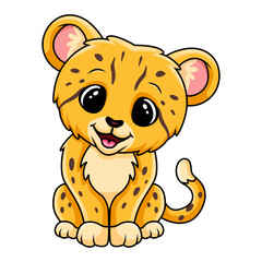 cute funny leopard a smile - 715198237