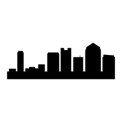 Obraz premium Skyline City Vector