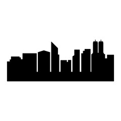 Fototapeta premium Skyline City Vector