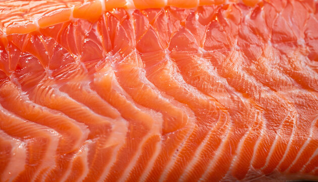 Fresh red salmon texture. Closeup. high quality photo