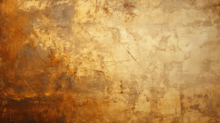Fototapeta na wymiar Warm golden textured background evoking a vintage and luxurious atmosphere.