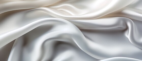 Background of white cloth