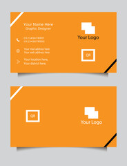 Fototapeta premium Elegant Corporate Business Card Design