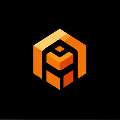 Obraz premium packaging logo vector