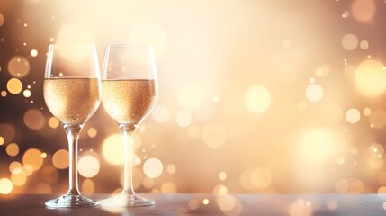 A New Year's Eve celebration with bokeh lights and fireworks , New Year's Eve, bokeh lights, fireworks