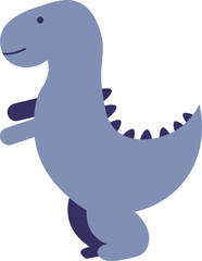 Grey Dinosaur Element