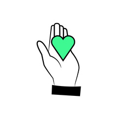 Obraz premium Simple Donation Day of Charity