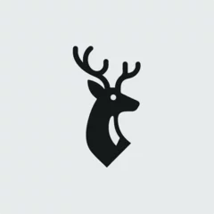  Deer Logo, Simple Deer Vector, Perfect for Your Hunting Logo, Deer Logo © ZulHaq