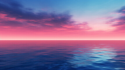 Naklejka na ściany i meble sunset over the sea background wallpaper