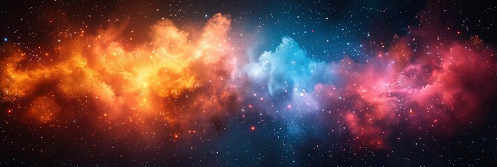 Fototapeta premium Abstract Colored Real Firework Background Big, Background HD, Illustrations