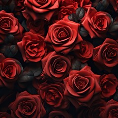 vibrant collection of red roses petal as inspiration to create captivating .