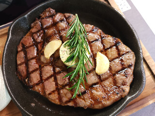 Black Angus Rib Eye Steak