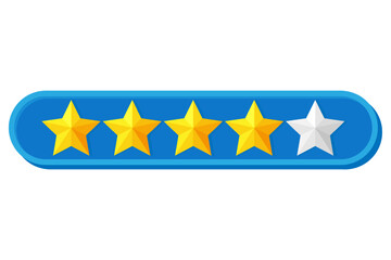 Star Rating Review Comment Sticker