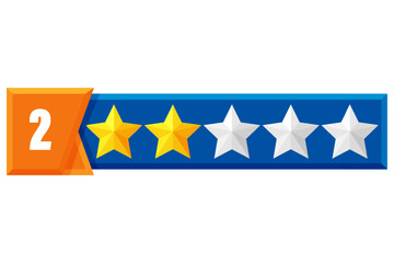Star Rating Review Comment Sticker