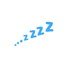 Sleep zzzz doodle symbol