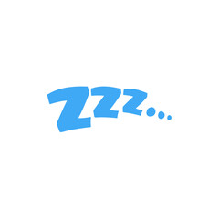 Sleep zzzz doodle symbol
