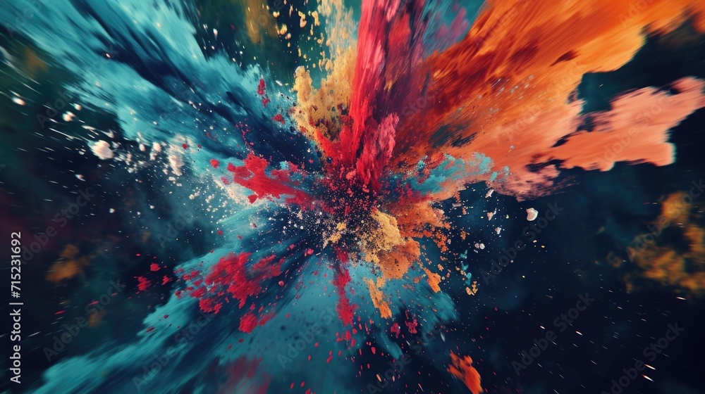Poster diverse musical genres collide in a visually captivating explosion of sound and movement bringing to