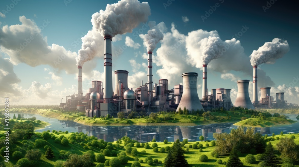 Poster carbon capture and storage technologies for emissions reduction solid background
