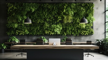 Eco friendly office practices for sustainable workplaces solid background
