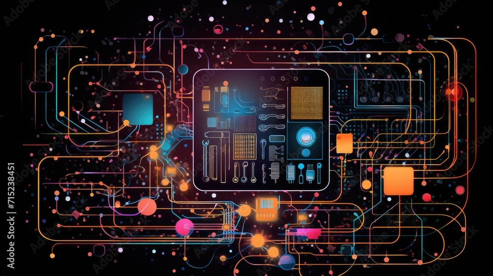 Aufkleber quantum computing for optimization problems solid background