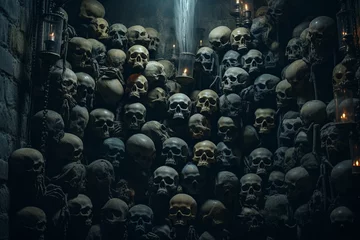 Foto op Plexiglas Pile of Skulls © Garrett