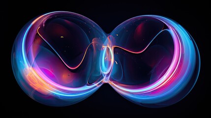 abstract bubble background