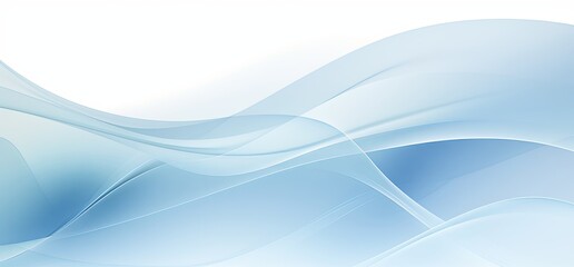 Naklejka premium abstract light blue white blurring wavy background